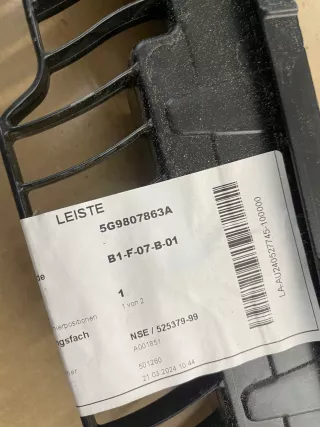 5G9807863A Накладка (юбка) заднего бампера Volkswagen Golf 5 Арт AL15877287780, вид 2