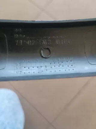 71503S030100 Накладка (юбка) заднего бампера Hyundai Solaris 1 Арт AL16519849052, вид 4