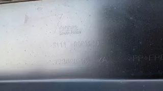  Накладка (юбка) переднего бампера BMW X3 G01 Арт AL16264542282, вид 7