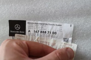 A1678887100,GLE,GLS Накладка (юбка) переднего бампера Mercedes GLS X167 Арт AL16473026175, вид 3