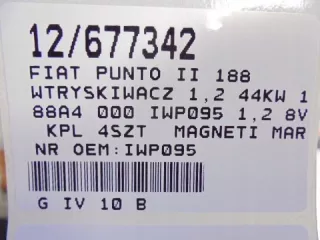 IWP095 Форсунка Fiat Grande Punto Арт AL15852036181, вид 7