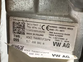 517880841A Подушка безопасности Volkswagen Golf 7 Арт AL15947657280, вид 2