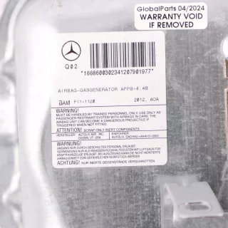 A1668600302 Подушка безопасности Mercedes ML/GLE W166 Арт AL16035148693, вид 2