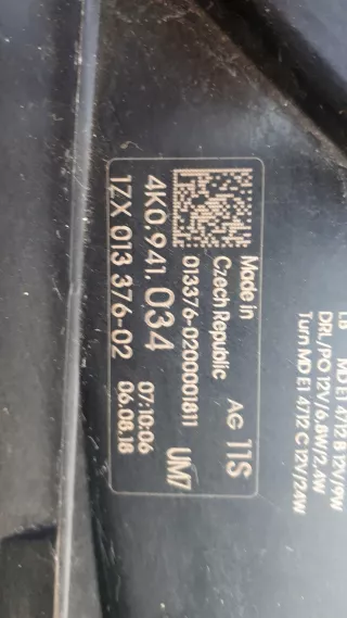  Фара передняя (комплект) Audi A6 C8 (S6,RS6) Арт AL8469140238, вид 4
