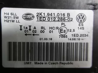 2K1941016B Фара передняя (комплект) Volkswagen Caddy 1 Арт AL9962741508, вид 7