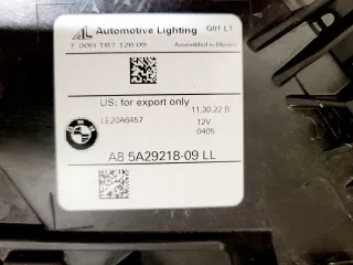 5A29217,5A29218,bmw Фара передняя (комплект) BMW X3 G01 Арт AL10574866043, вид 8