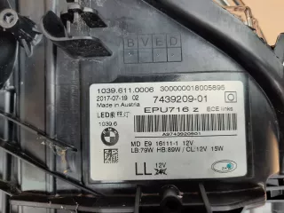 7439209-01,7439210-01 Фара передняя (комплект) BMW 5 G30/G31 Арт AL10844520676, вид 5