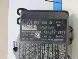3Q0959655CM VAG Блок управления AIR BAG Skoda Octavia A8 Арт E81023073, вид 2
