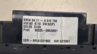 6411915799 Блок управления печки / климат-контроля BMW 5 E39 Арт 20028599, вид 2