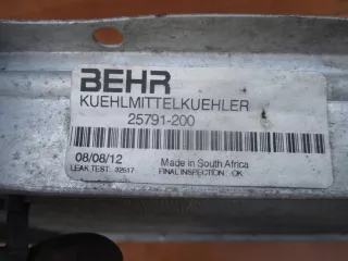 25791-200,BEHR Радиатор основной BMW 5 E39 Арт AL12410549903, вид 3