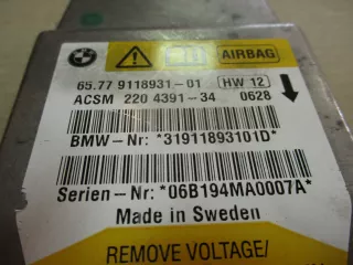 9118931 Блок AirBag BMW 5 E60/E61 Арт AL12413009462, вид 4