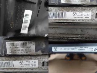 A0999060612 Кассета радиаторов Mercedes S C217 Арт AL12414967791, вид 11