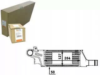 BRH8ML,376,723-201,RS2 Интеркулер Opel Corsa C Арт AL12559489860_2, вид 1