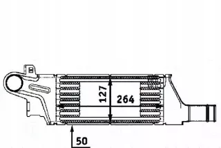BRH8ML,376,723-201,RS2 Интеркулер Opel Corsa C Арт AL12559489860_2, вид 2