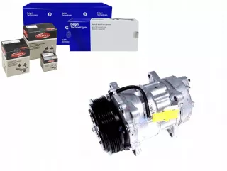 DELTSP0159337,RS2 Компрессор кондиционера Fiat Ulysse 2 Арт AL12559546587, вид 1