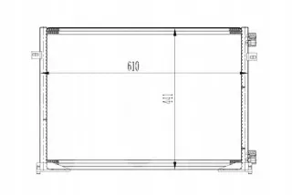 DEP037-016-0034,RS2 Радиатор кондиционера  Nissan Primastar Арт AL12563252849_2, вид 2