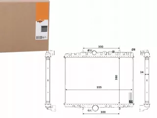 NRF53941,RS2 Радиатор основной Citroen C5 2 Арт AL12563339901, вид 1