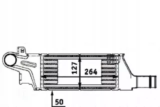 BRH8ML,376,723-201,RS3 Интеркулер Opel Combo C Арт AL12567087300, вид 2