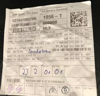 3G8853655H Бампер передний Volkswagen Arteon Арт AL12601084862, вид 9