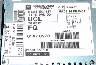 13163937 Магнитола (аудио система) Opel Vectra C  Арт AL15653103589_2, вид 6