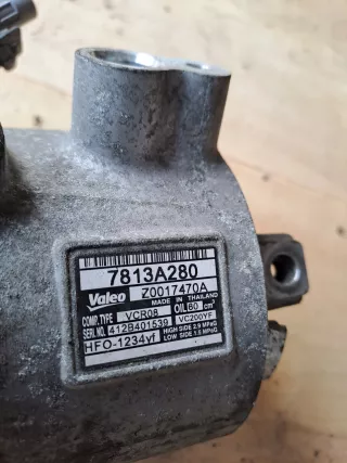 7813A280,SPRĘŻARKA Компрессор кондиционера Mitsubishi Space Star 1 Арт AL15733656236, вид 6
