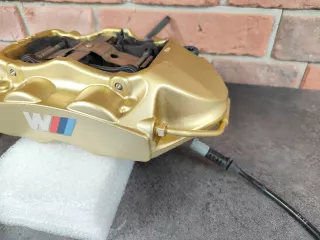 7850466 Суппорт тормозной передний правый BMW M4 F82/F83 Арт AL15742956475, вид 4