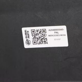A2048805940-5 Накладка (юбка) заднего бампера Mercedes C W204 Арт AL15743879880, вид 2