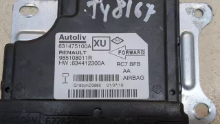 985108011R,631475100A Блок AirBag Renault Megane 4 Арт 20047538, вид 4