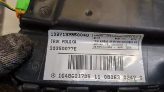 1648601705 Подушка безопасности боковая (в сиденье) Mercedes GL X164 Арт 20048521, вид 3