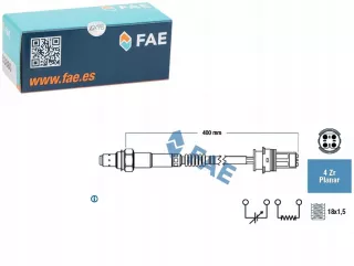FAE77251,RS6 Лямбда-зонд Mercedes CLS C219 Арт AL12615781015_3, вид 1