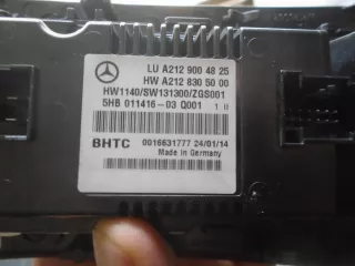 A2129004825 Блок управления печки/климат-контроля Mercedes E W212 Арт AL12648029999, вид 4
