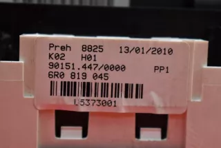 6R0819045 Блок управления печки/климат-контроля Volkswagen Polo 5 Арт AL12648490844, вид 7
