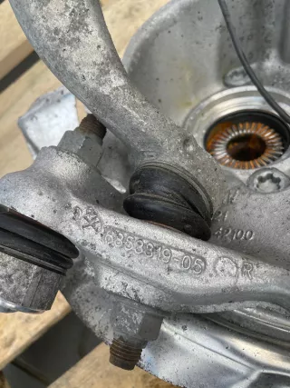 6873827,6853819 Кулак поворотный передний левый BMW 3 F30/F31/GT F34 Арт AL15567135027, вид 3