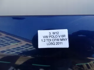 LD5Q,15606331455 Крыло переднее левое Volkswagen Polo 5 Арт AL15606331455, вид 16