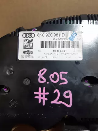 8K0920981D Щиток приборов (приборная панель) Audi A4 B8 Арт AL15611097237, вид 5