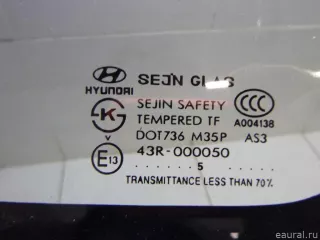 878102E020 Hyundai-Kia Стекло кузовное глухое левое Hyundai Tucson 1 Арт E84789887, вид 8