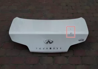 brak,informacji,6598 Крышка багажника (дверь 3-5) Infiniti G 3 Арт AL12653264024, вид 1