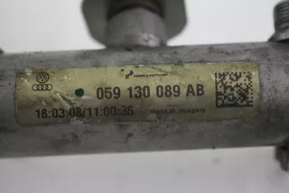 059130089AB Топливная рампа  Audi A6 C5 (S6,RS6) Арт AL12686057139, вид 2