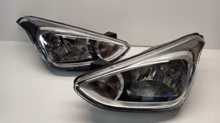 92101B9000,92102B9000 Фара передняя (комплект) Hyundai i10 2 Арт AL12703902634, вид 2