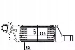 8ML,376,723-201 Интеркулер Opel Corsa C Арт AL12716138756_2, вид 1