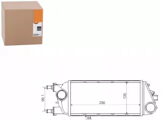 NRF30348(HQ) Интеркулер Lancia Ypsilon 3 Арт AL12732582231