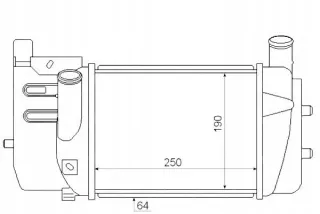 NRF30346(HQ) Интеркулер Toyota Yaris VERSO Арт AL12732873706, вид 2