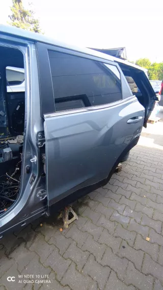 Крышка багажника (дверь 3-5) SsangYong Korando 2002г.  - Фото 5