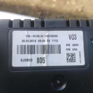 6J0920805K Щиток приборов (приборная панель) Seat Ibiza 4 Арт AL15452618087, вид 3