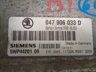 5WP4420109,047906033D Блок управления двигателем Skoda Felicia Арт AL15503234802, вид 3