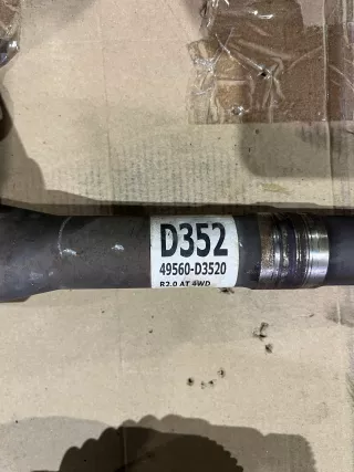49500D9010 Полуось передняя левая (приводной вал, шрус) Kia Sportage 1 Арт AL15509338859, вид 2