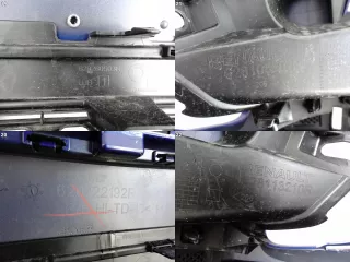 620222192R Накладка (юбка) переднего бампера Renault Captur Арт AL15533476043, вид 11