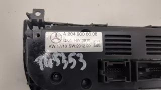 A2049006608 Блок управления печки / климат-контроля Mercedes CLS C218 Арт 20055626, вид 4