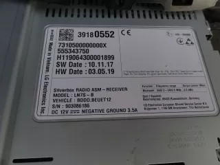 42578318 Магнитола (аудио система) Opel Astra K Арт AL12857213079, вид 3