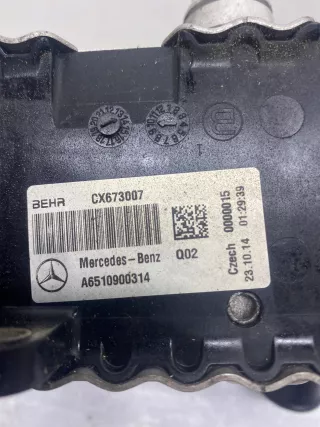 6510900314 Интеркулер Mercedes C W205 Арт AL12987530988, вид 5